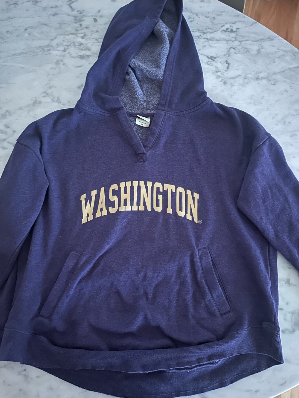 Washington Hooded Sweatshirt - Classic Collegiate Style